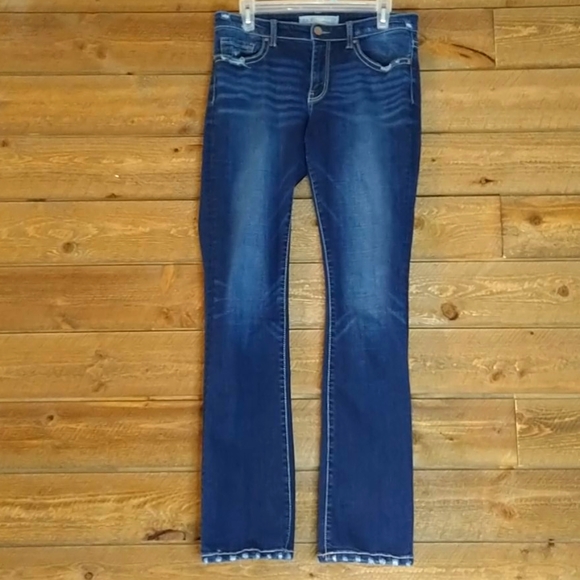 BKE Payton Universal Fit Mid-Rise Boot Cut Jeans